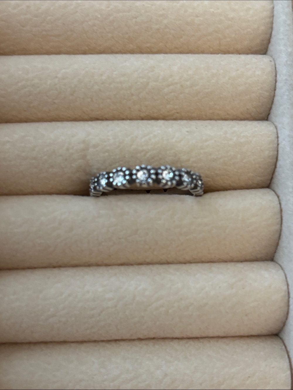 Brighton band with stones Size 8